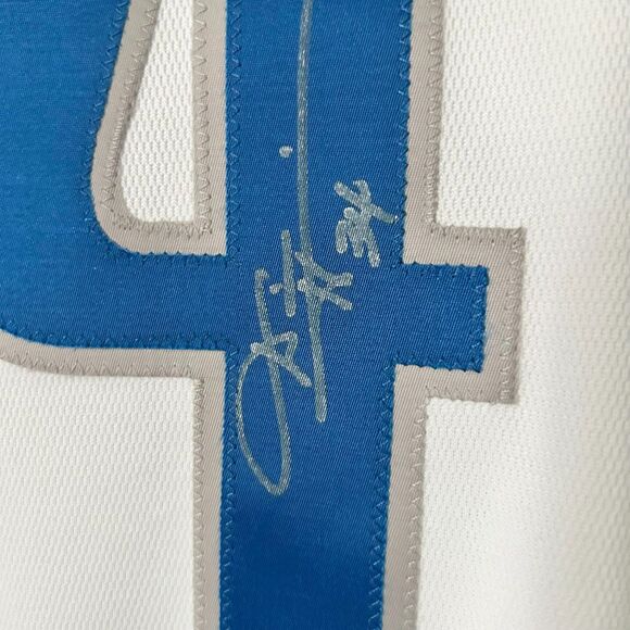 Devin Harris NBA Dallas Mavericks Adidas Men's Jersey Autographed Size 52 Large - Picture 6 of 11